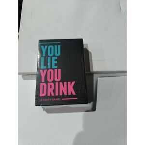 You Lie You Drink - The Drinking Game for People Who Can't Lie [A Party Game]New